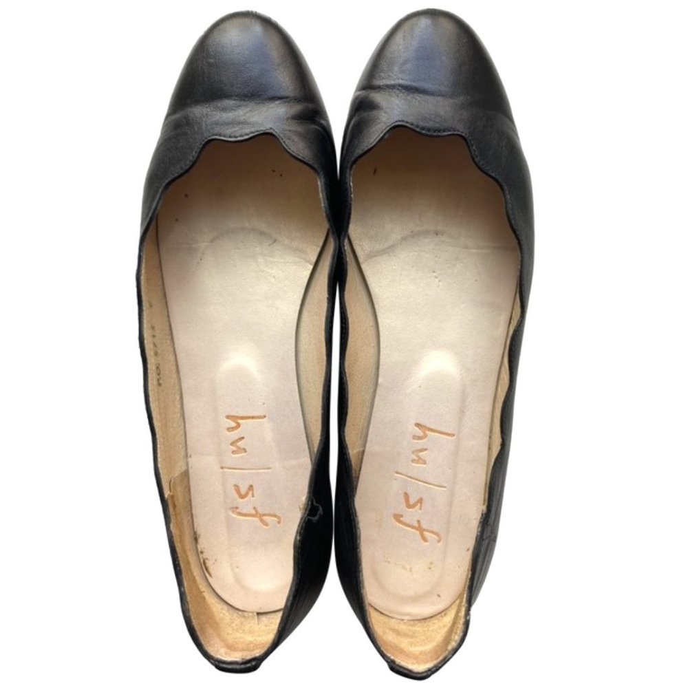 French Sole Jigsaw Ballet Flat